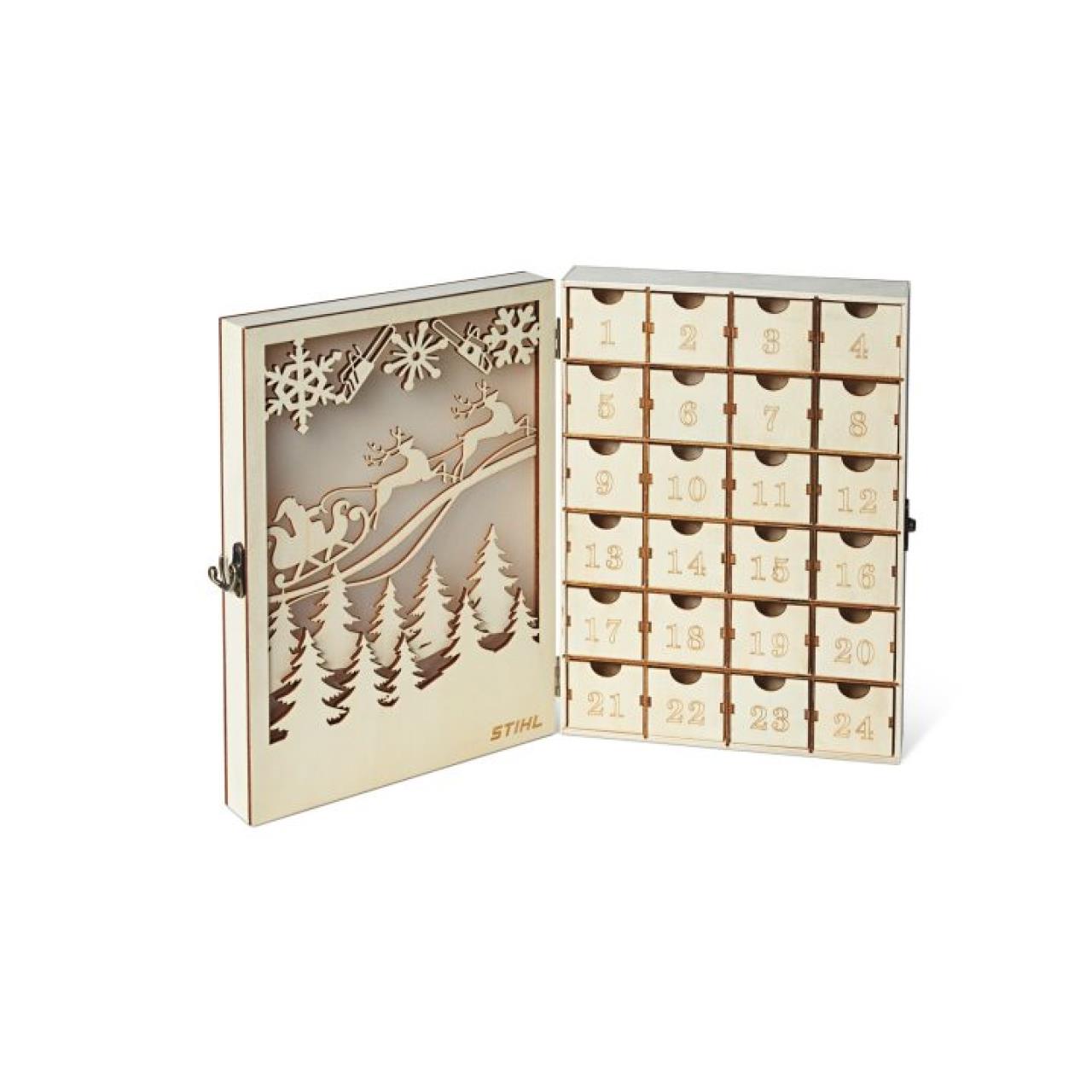 Adventskalender Holz