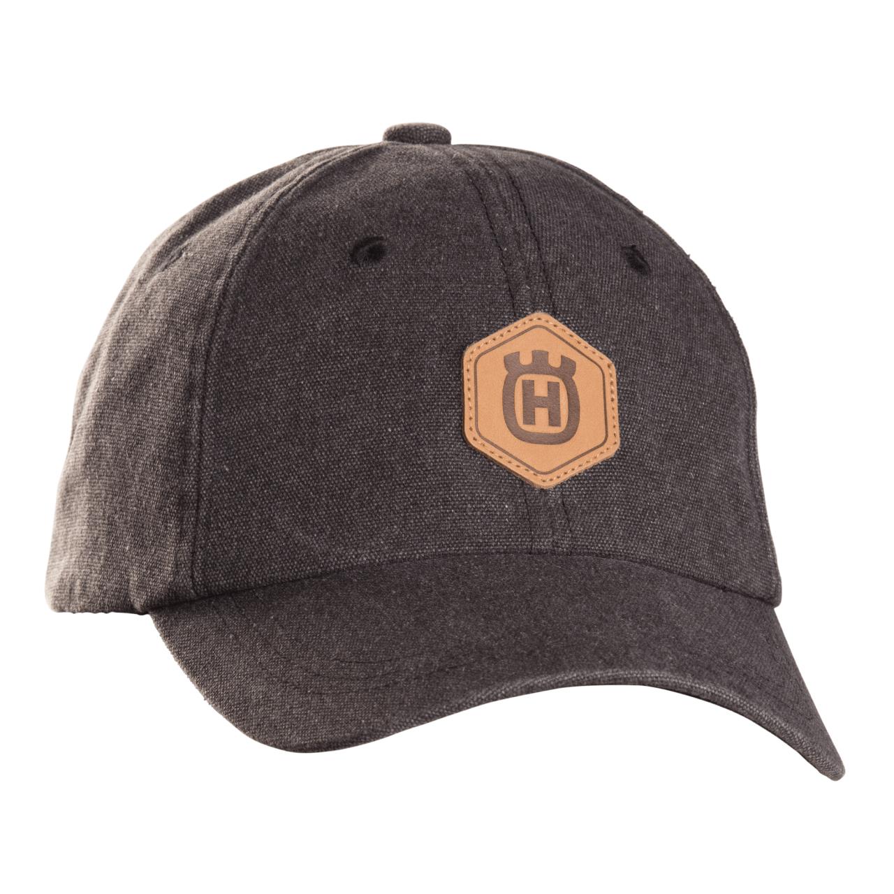 Kappe Xplorer granit Leder-Patch